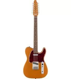 SQUIER - PARANORMAL TROY VAN LEEUWEN TELECASTER XII LAUREL FINGERBOARD TORTOISESHELL PICKGUARD COPPER
