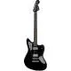 FENDER - LIMITED EDITION PLAYER FUSION JAGUAR BARITONE EBONY FINGERBOARD BLACK
