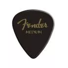 FENDER - CLASSIC CELLULOID BLACK 351 SHAPE MEDIUM 12 COUNT