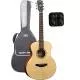 KEPMA GUITARS - TRAVEL SERIES - ES36E-K10 MINI OM NATURAL