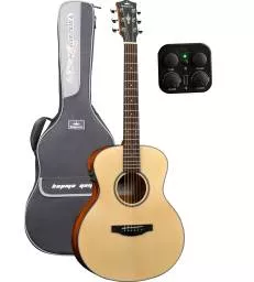 KEPMA GUITARS - TRAVEL SERIES - ES36E-K10 MINI OM NATURAL