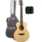 KEPMA GUITARS - TRAVEL SERIES - ES36E-K10 MINI OM NATURAL