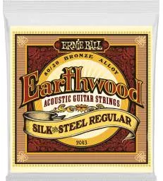 ERNIE BALL - EARTHWOOD 80/20 BRONZE REGULAR - SILKSTEEL 13-56