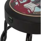 FENDER - GUITARS & AMPS PICK POUCH BARSTOOL BLACK/BLACK 24"