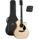 KEPMA GUITARS - SOLID TOP SERIES - F0E-B GRAND AUDITORIUM NATURAL