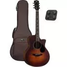 KEPMA GUITARS - TRAVEL SERIES - FCE MINI K10PRO VINTAGE BURST