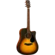 KEPMA GUITARS - PLYTONE SERIES - EDC+ DREADNOUGHT SUNBURST