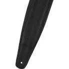 FENDER - 3.5" PREMIUM LEATHER STRAP BLACK