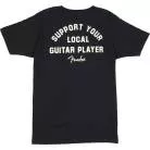 FENDER - SUPPORT YOUR LOCAL GUITAR PLAYER TEE BLACK L