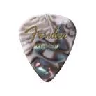 FENDER - PREMIUM CELLULOID 351 SHAPE PICKS MEDIUM ABALONE 12-PACK