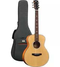 KEPMA GUITARS - TRAVEL SERIES - FS36 MINI OM NATURAL