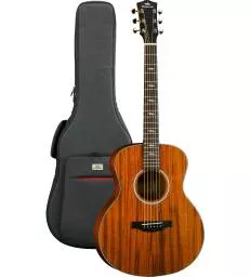 KEPMA GUITARS - TRAVEL SERIES - FS36 MINI OM WALNUT
