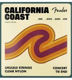 FENDER - CONCERT UKULELE STRINGS SET OF FOUR