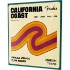 FENDER - CONCERT UKULELE STRINGS SET OF FOUR