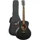 KEPMA GUITARS - TRAVEL SERIES - FS36 MINI OM BLACK