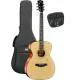 KEPMA GUITARS - SOLID TOP SERIES - F1E OM NATURAL