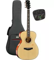 KEPMA GUITARS - SOLID TOP SERIES - F1E OM NATURAL