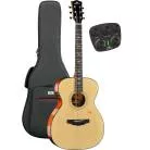 KEPMA GUITARS - SOLID TOP SERIES - F1E OM NATURAL