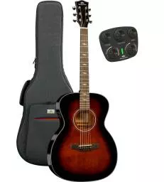KEPMA GUITARS - SOLID TOP SERIES - F1E OM WALNUT