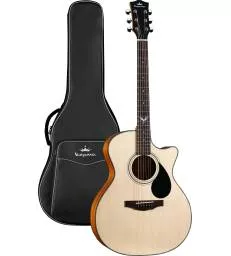 KEPMA GUITARS - SOLID TOP SERIES - F0-B GRAND AUDITORIUM NATURAL