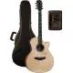 KEPMA GUITARS - ALL SOLID SERIES - A1E GRAND AUDITORIUM NATURAL