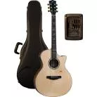 KEPMA GUITARS - ALL SOLID SERIES - A1E GRAND AUDITORIUM NATURAL