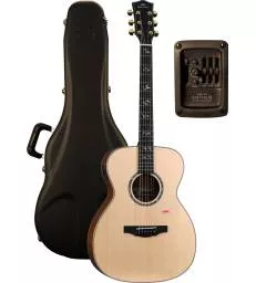 KEPMA GUITARS - ALL SOLID SERIES - A1E OM NATURAL