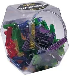 DUNLOP - BOCAL DE 50 TOURNE-MECANIQUES  GELS  COULEUR