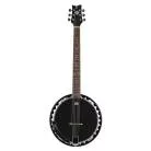 ORTEGA - OBJE3506-SBK BANJO   6 CORDES  ELECTRO  NOIR
