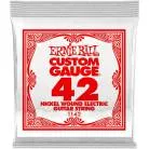 ERNIE BALL - SLINKY NICKEL WOUND 42