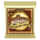 ERNIE BALL - EARTHWOOD 80/20 BRONZE MEDIUM LIGHT 12-54 - PACK DE 3