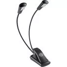 K&M - LAMPE DE PUPITRE 2 BRAS 4 LEDS