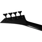 JACKSON - X SERIES RRB IV RHOADS BASS AMARANTH FINGERBOARD BLACK WITH WHITE PINSTRIPES
