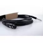 CORDIAL - CABLE AUDIO XLR FEMELLE / JACK STEREO - 6 M