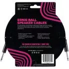 ERNIE BALL - CABLES HAUT-PARLEUR CLASSIC JACK/JACK 183CM NOIR