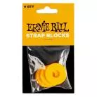 ERNIE BALL - PACK DE 4 STRAP BLOCKS ORANGE
