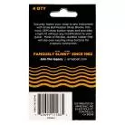 ERNIE BALL - PACK DE 4 STRAP BLOCKS ORANGE