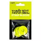 ERNIE BALL - PACK DE 4 STRAP BLOCKS VERT