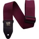ERNIE BALL - SANGLE POLYPRO BORDEAUX