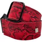 GET'M GET'M - SANGLE 2" DIAMOND BACK - RATTLER RED
