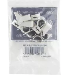 DUNLOP - ONGLET DE POUCE BLANC SMALL SACHET DE 12