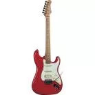 EKO - ST 351 - TYPE STRAT VINTAGE HSS - TOUCHE ERABLE - FIESTA RED