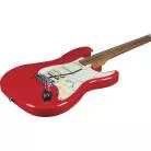EKO - ST 351 - TYPE STRAT VINTAGE HSS - TOUCHE ERABLE - FIESTA RED