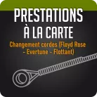 HURRICANE MUSIC - CHANGEMENT DE CORDES - FLOYD ROSE / EVERTUNE / FLOTTANT