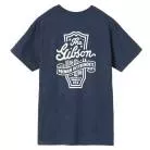 GIBSON ACCESSORIES - PREMIUM INSTRUMENTS TEE (NAVY)  MEDIUM