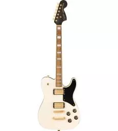 SQUIER - LIMITED EDITION PARANORMAL TROUBLEMAKER TELECASTER DELUXE INDIAN LAUREL FINGERBOARD OLYMPIC WHITE