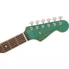 SQUIER - LIMITED EDITION CLASSIC VIBE '60S STRATOCASTER MAPLE FINGERBOARD PARCHMENT PICKGUARD MATCHING HEADSTOCK SHERWOOD GREEN