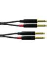 Cordial - câble Twin Jack Mono / Jack Mono 3m INTRO