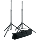 K&M - PACKAGE 2 PIEDS D ENCEINTE PLUS HOUSSE