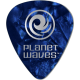 PLANET WAVES - 25 MEDIATORS CELLULOID BLEU NACRE 1MM